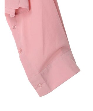 earth music&ecology ビッグポケットショートシャツ Light Pink