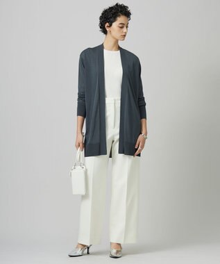 ICB 【洗える】 Peツイルダウンファブリック ワイドパンツ アイボリー系