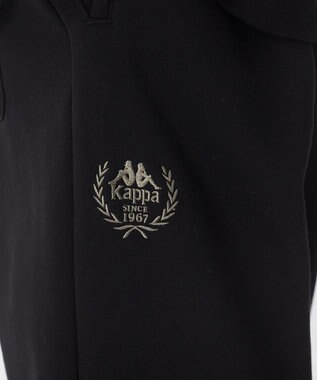 OP／FILA 【Kappa】レギュラーフィット ユニセックススウェットパンツ ブラック