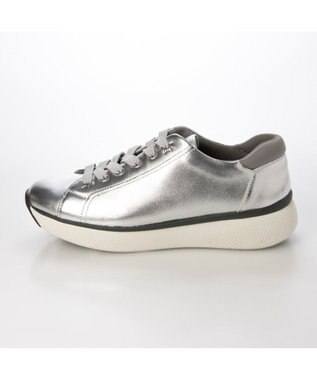 MODE ET JACOMO <MODE ET JACOMO>レースアップ厚底スニーカー シルバー