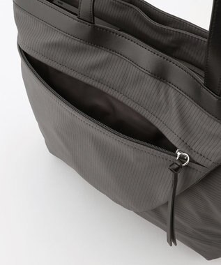 Y'SACCS コーデュロイライクナイロントート グレー