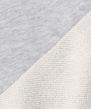 23区 S 【WEB＆一部店舗限定】クリアコットンテリー ストライプフリル スウェット ライトグレー系