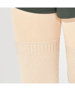 Chacott レッグウォーマー ハニーベージュ