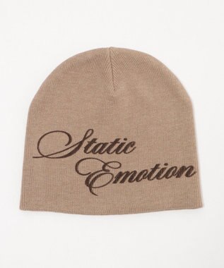 WEGO スプレープリントシングルニットワッチ ベージュ