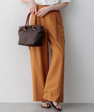 23区 【先行予約】コットンスラブポプリン カーゴパンツ