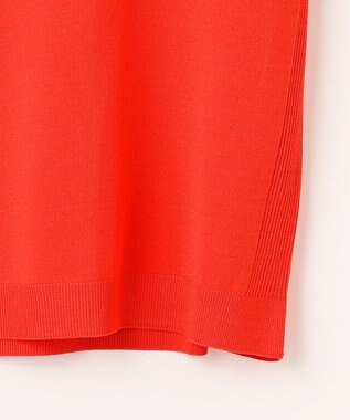 23区 S 【新色追加/VERY5月号掲載】レーヨンポリエステルストレッチ プルオーバー ニット オレンジ系