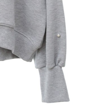 earth music&ecology パールプルオーバー Gray