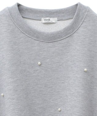 earth music&ecology パールプルオーバー Gray
