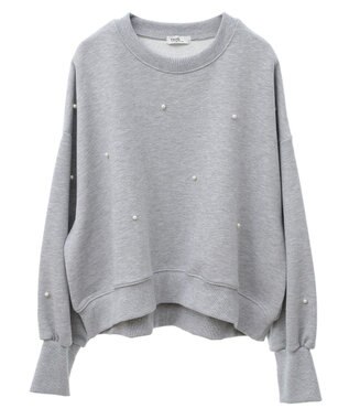 earth music&ecology パールプルオーバー Gray