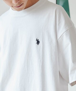 WEGO 【ユニセックス着用ITEM】別注USPOLO　ヘビーウエイトBIGT（S） ホワイト