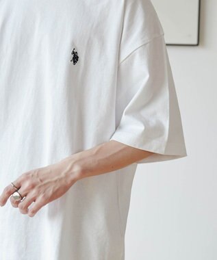 WEGO 【ユニセックス着用ITEM】別注USPOLO　ヘビーウエイトBIGT（S） ホワイト