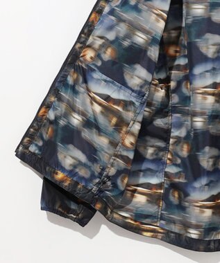 JOSEPH ABBOUD MOUNTAIN 【イタリア素材/軽量/撥水】X-CLIPPER夜景プリント マウンテンパーカー ネイビー系6