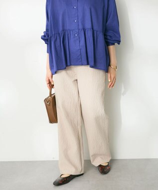 CRAFT STANDARD BOUTIQUE ふくれジャガードパンツ