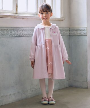 ANY KIDS ジップアップワンピース ラベンダー