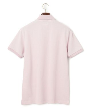 J.PRESS MEN 【大人気】アメリカンコットン鹿の子ボーダー バックブルポロシャツ ライラック系1