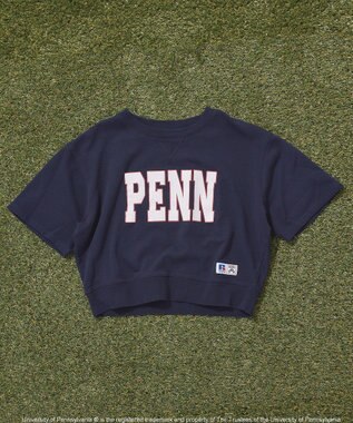 AMERICAN HOLIC 【RUSSELL×PENN】半袖スウェット Navy