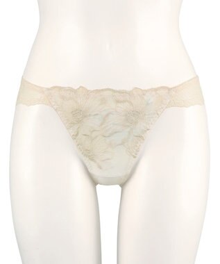 San-ai Resort（三愛水着楽園） エレガントコレクション【2409】バックレースショーツ 【northerly】 ホワイト