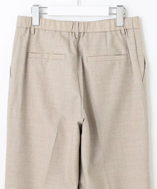 自由区 【セットアップ可】ライトウールトロピカル ストレートパンツ ベージュ系