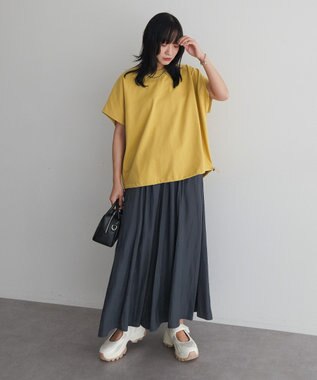 Green Parks 裾ドロストバルーンＴＥＥ Yellow