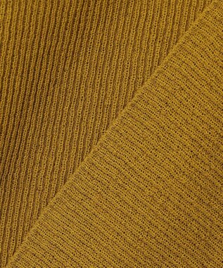 23区 S 【SLOW/一部店舗限定】シアーリブ ボートネックニット マスタード系