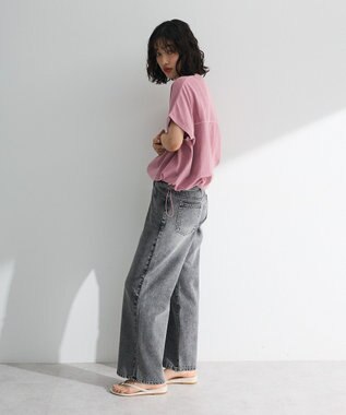 Green Parks 裾ドロストバルーンＴＥＥ Pink