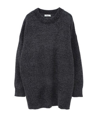 earth music&ecology シャイニーベロアチュニック