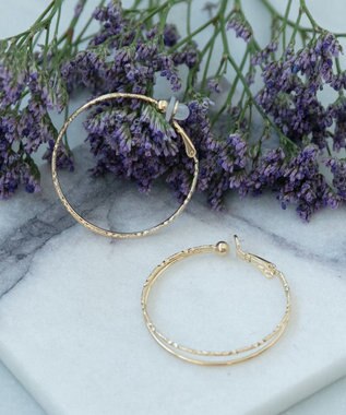 Phoebe パラレルフープイヤリング　ゴールド ゴールド