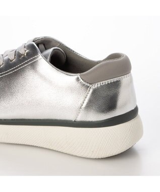 MODE ET JACOMO <MODE ET JACOMO>レースアップ厚底スニーカー シルバー