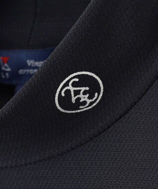 23区GOLF 【WOMEN】AIR TOOLライト シアースリーブモックネック ブラック系