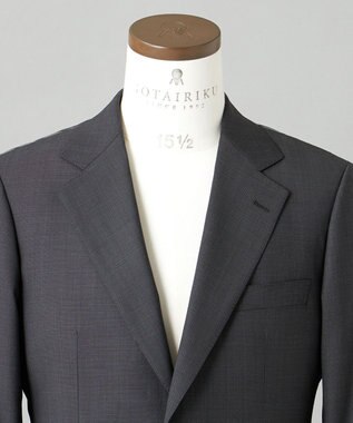 GOTAIRIKU 【DORMEUIL】EXEL BLUE スーツ グレー系8