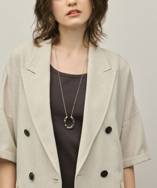 GRACE CONTINENTAL ドルマンテーラードジャケット ベージュ