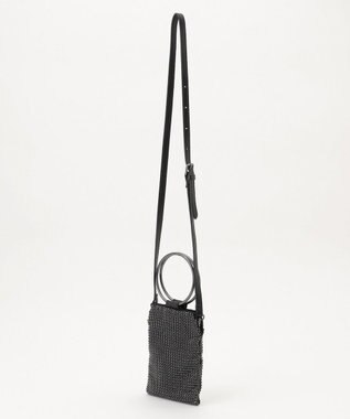 自由区 【SHIHOさん着用】クリスタルミニ バッグ ブラック