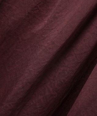 uncrave アセテートヴィンテージサテン ワイドパンツ バーガンディ