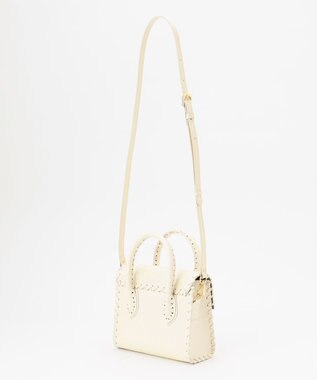 GRACE CONTINENTAL Mini RS Handbag ホワイト