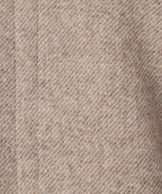 GRACE CONTINENTAL ボアカラーPコート ベージュ