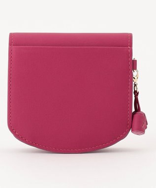 airlist 【カラフル・本革】コンパクト二つ折り財布　タッセル　Tassel ラズベリー