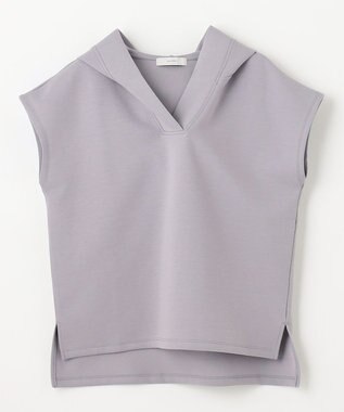 ANY L ダンボールフレンチスリーブ パーカー ライトグレー