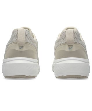ASICS WALKING ゲルファンウォーカー レディース 3E相当 ライトベージュ×ホワイト