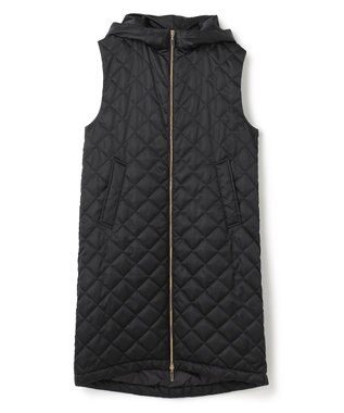 BEIGE， 【S-size】RENARD / フーデッドジレ Black