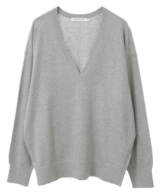 AMERICAN HOLIC Ｖネックニットプルオーバー Light Gray Mixture