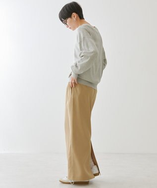 AMERICAN HOLIC Ｖネックニットプルオーバー Light Gray Mixture