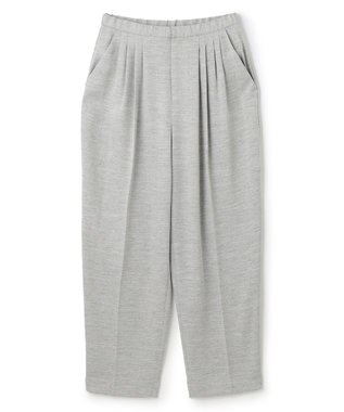 uncrave リネンライクツイル テーパードパンツ グレー