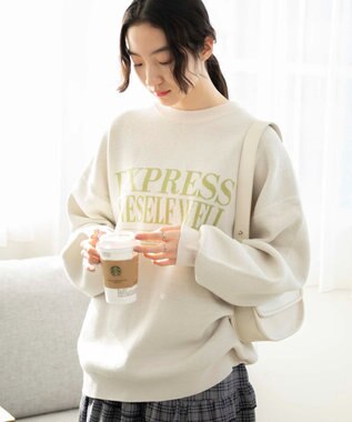  ジャガードニットプルオーバー