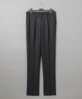 GOTAIRIKU 【保温性/ストレッチ/シワになりにくい】サキソニーストレッチパンツ（１タック） グレー系