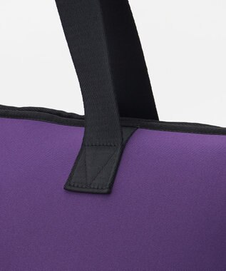 PW CIRCULUS 新色！【UNISEX】ロゴ トートバック クラッチバッグ付き パープル×ライム