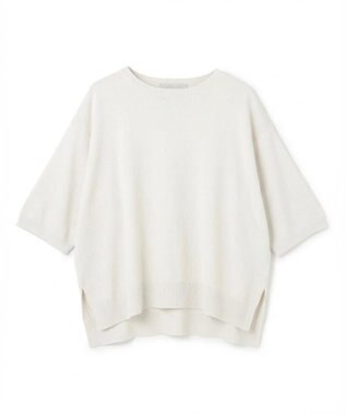 UNFILO L スゴ機能美ニット ハーフスリーブ グレージュ