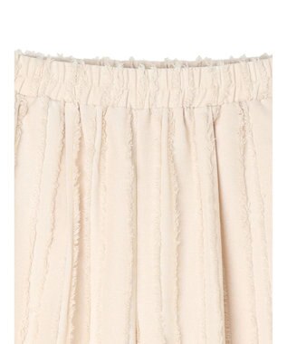 Green Parks ・ＡＮＤ　ＳＥＡＲＣＨ　フリンジストライプパンツ Ivory