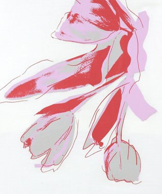 Paul Smith Drawn Tulip バック リボン カットソー ホワイト
