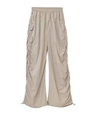 CRAFT STANDARD BOUTIQUE サイドシャーリングカーゴパンツ Gray Beige