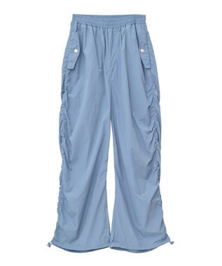 CRAFT STANDARD BOUTIQUE サイドシャーリングカーゴパンツ Blue